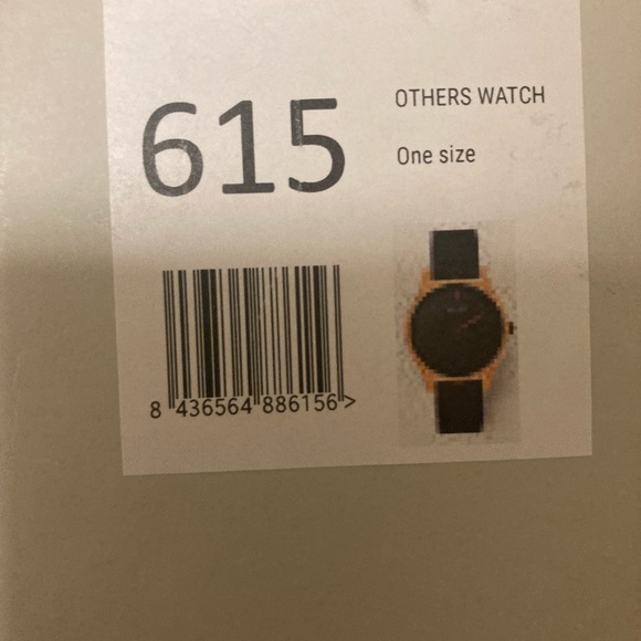 PRICE REDUCED- NEW MAM Wood Watch, Style 615 - Picture 3 of 4